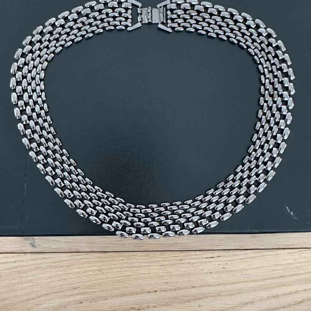 Vintage Multi-Strand Metal Necklace